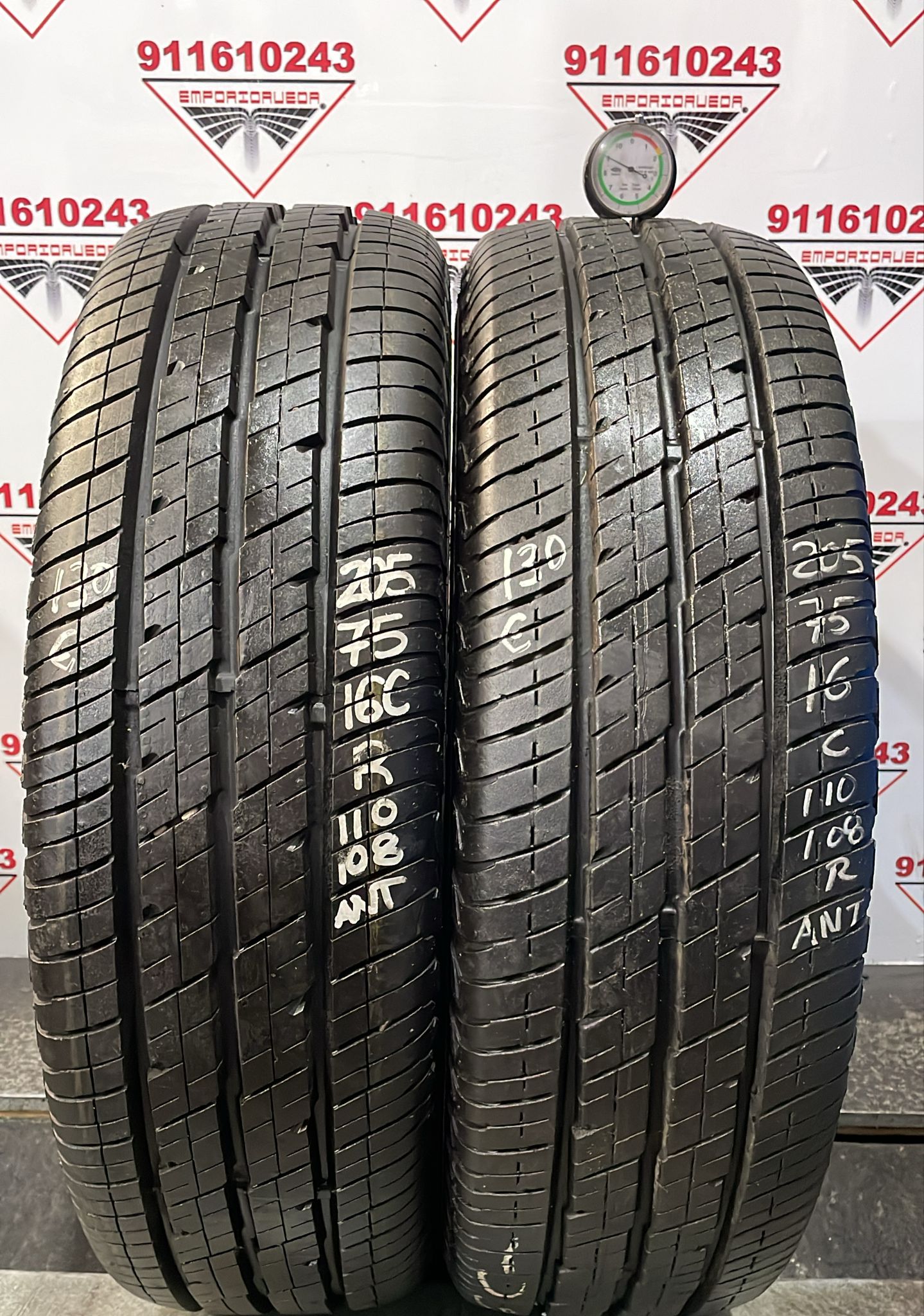 CONTINENTAL VANCO-2 USADO  205/75 R16C 110/108 R